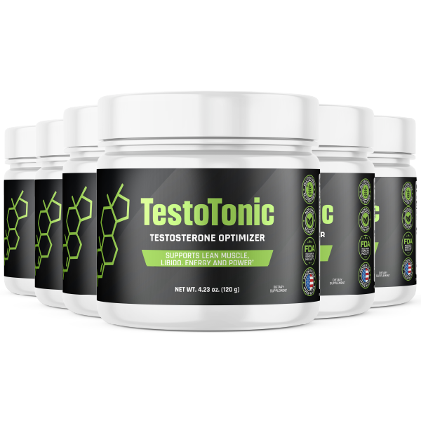 TestoTonic 6 Bottles - Best Value Pack